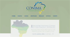 Desktop Screenshot of conima.org.br